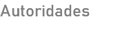 Autoridades